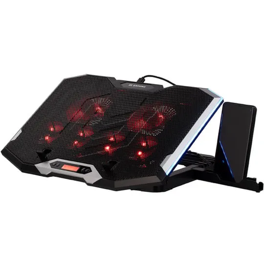 2E Gaming Cooling Pad 2E-CPG-004 Черный, Подставка для ноутбука, лучшая цена, Распродажа